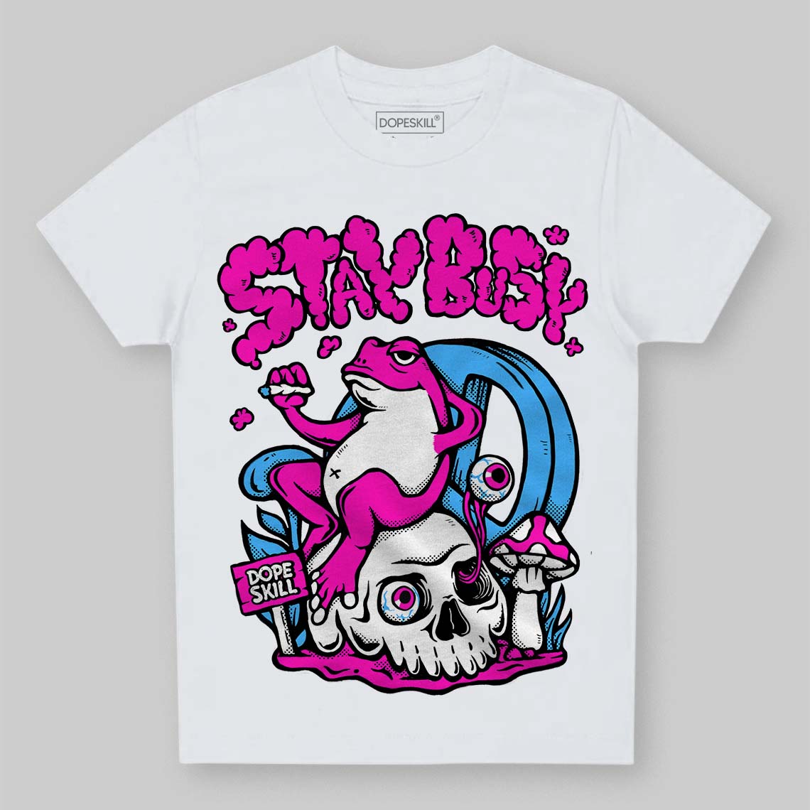 Dunk Active Fuchsia DopeSkill Toddler Kids T-shirt Stay Busy Graphic