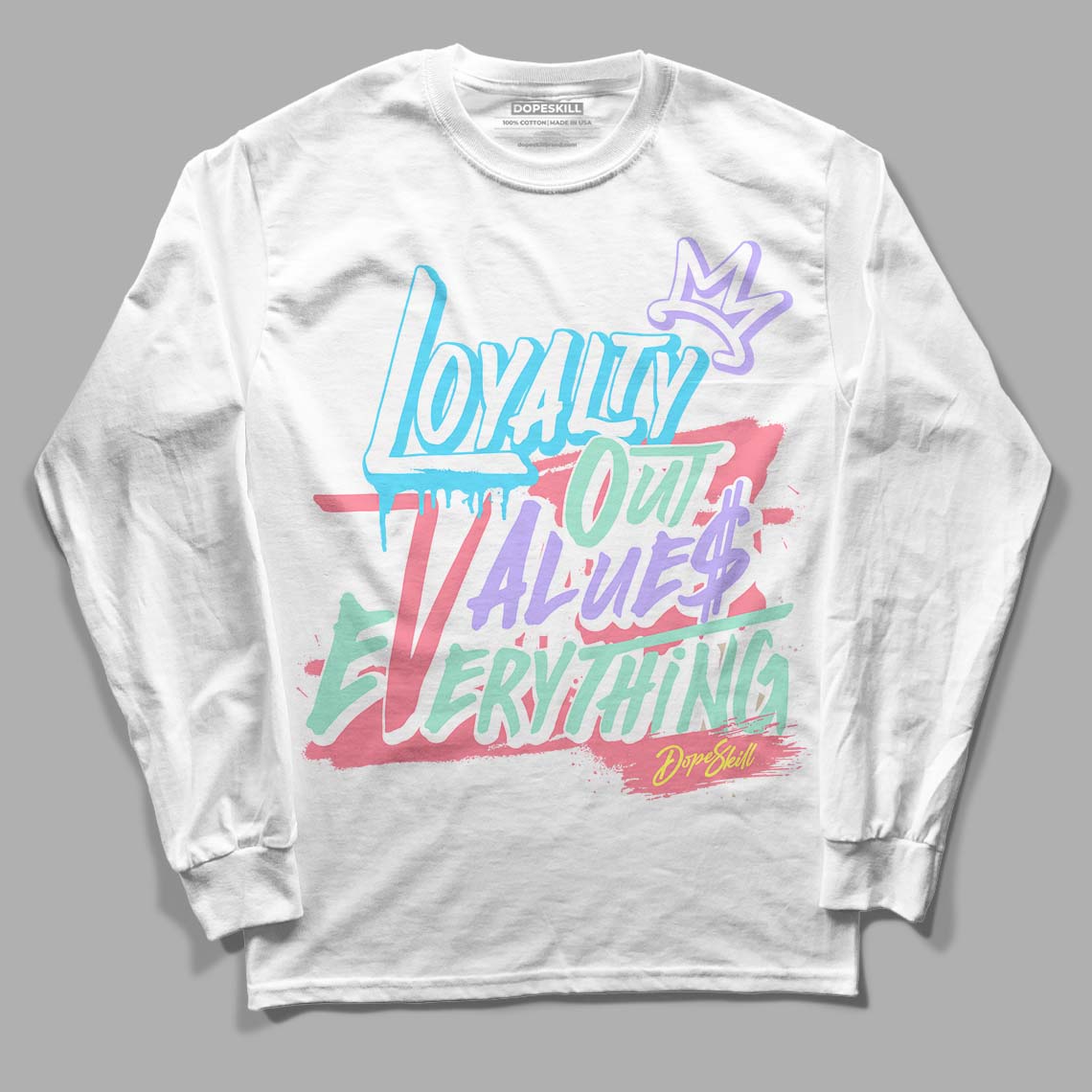 Candy Easter Dunk Low DopeSkill Long Sleeve T-Shirt LOVE Graphic