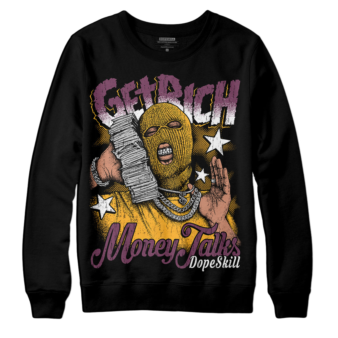 Brotherhood 1s High OG DopeSkill Sweatshirt Get Rich Graphic