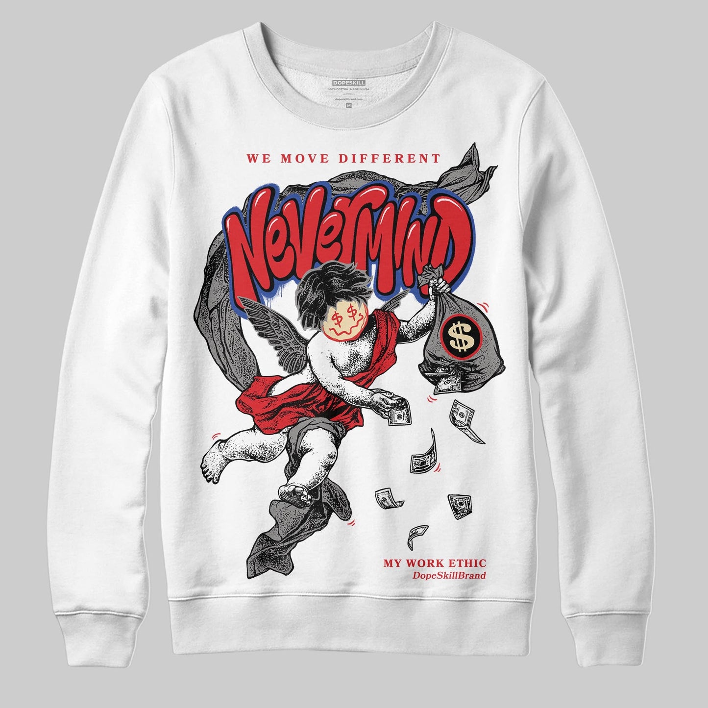 Seoul 2.0 3s DopeSkill Sweatshirt Nevermind Graphic