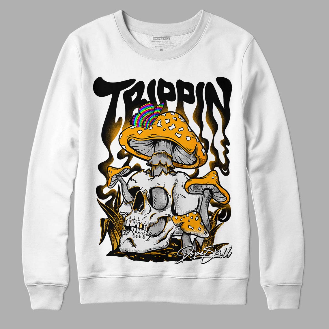 Black Taxi 12s DopeSkill Sweatshirt Trippin Graphic