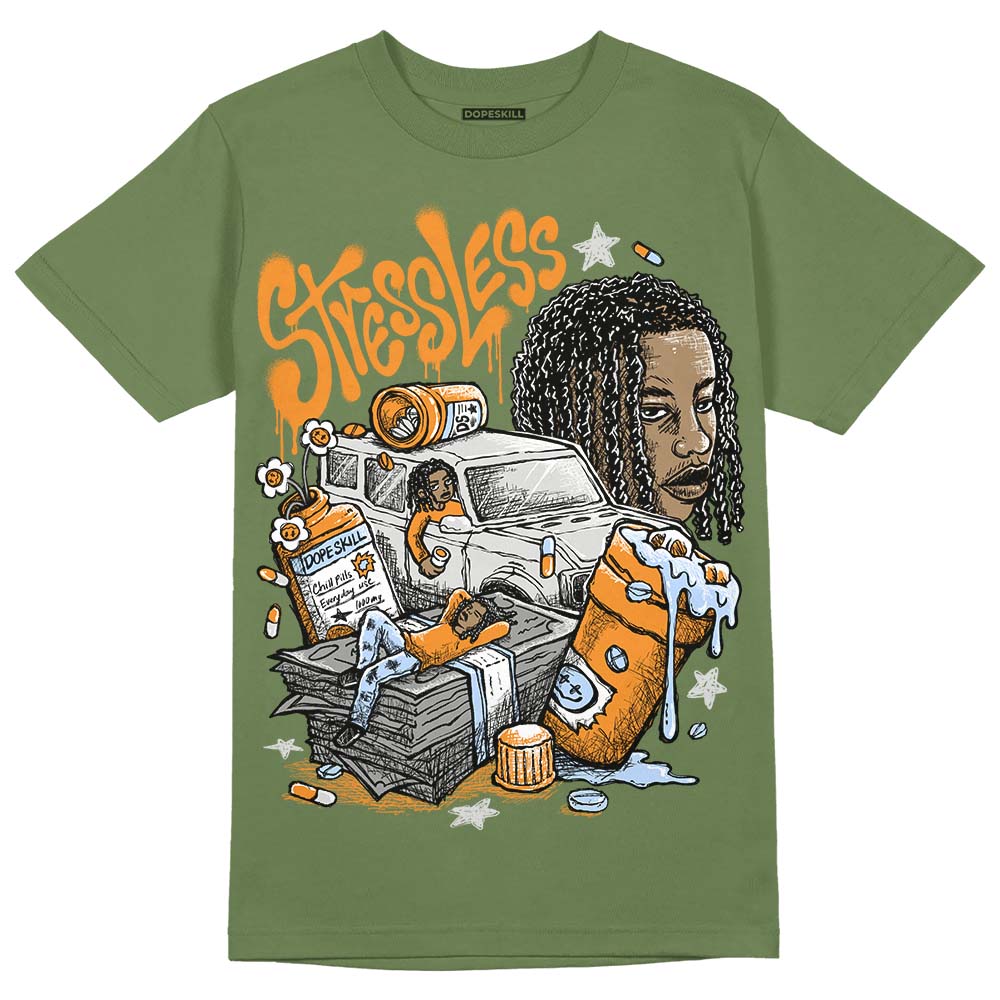 Olive 5s DopeSkill Olive T-shirt Stressless Graphic