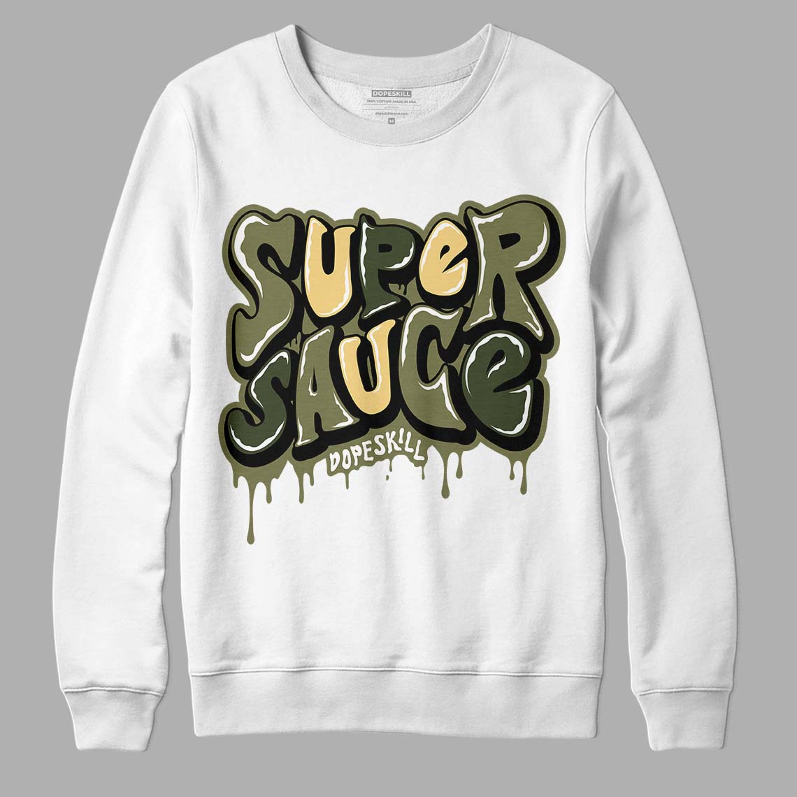 Craft Olive 4s DopeSkill Sweatshirt Super Sauce Graphic