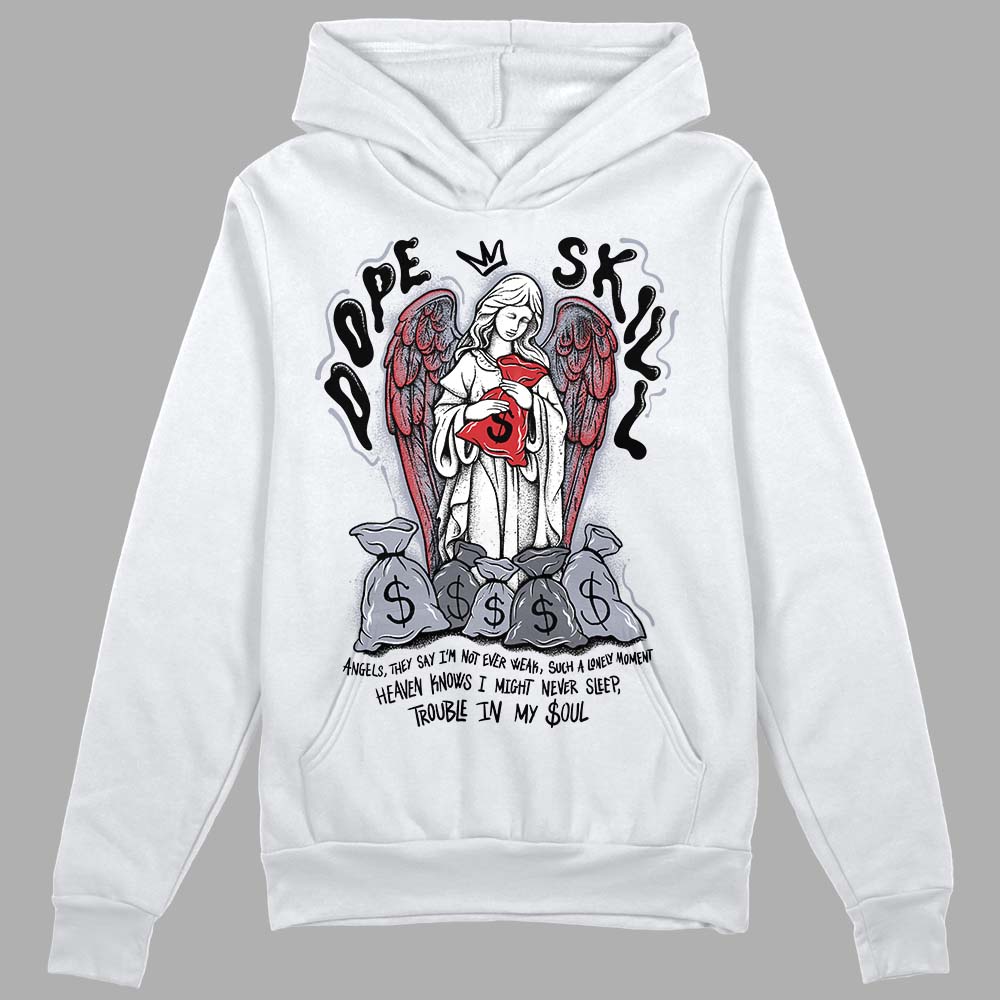 Bred Reimagined 4s DopeSkill Hoodie Sweatshirt Angels Graphic