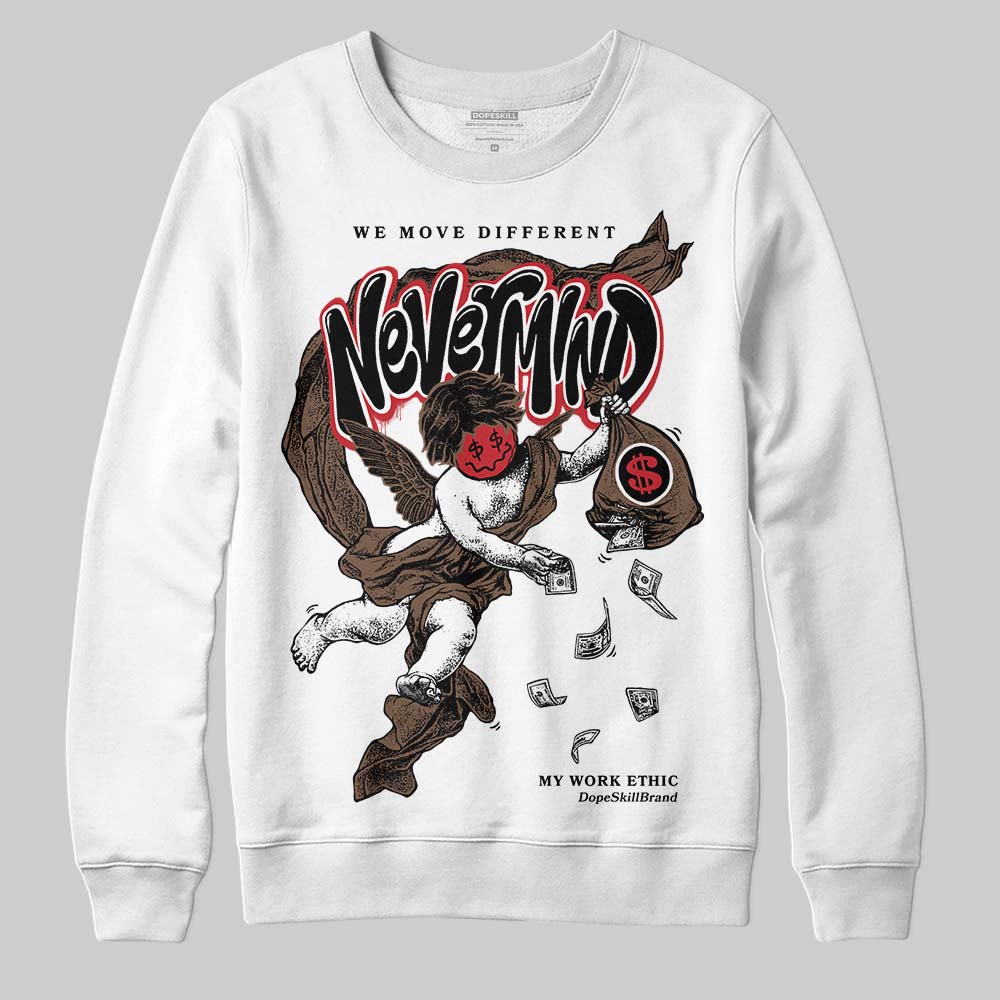 Olive 9s DopeSkill Sweatshirt Nevermind Graphic
