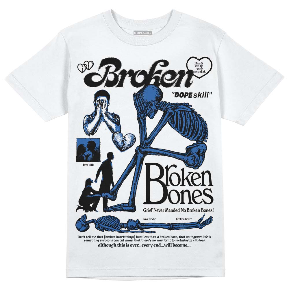 Space Jam 11s DopeSkill T-Shirt Broken Bones Graphic