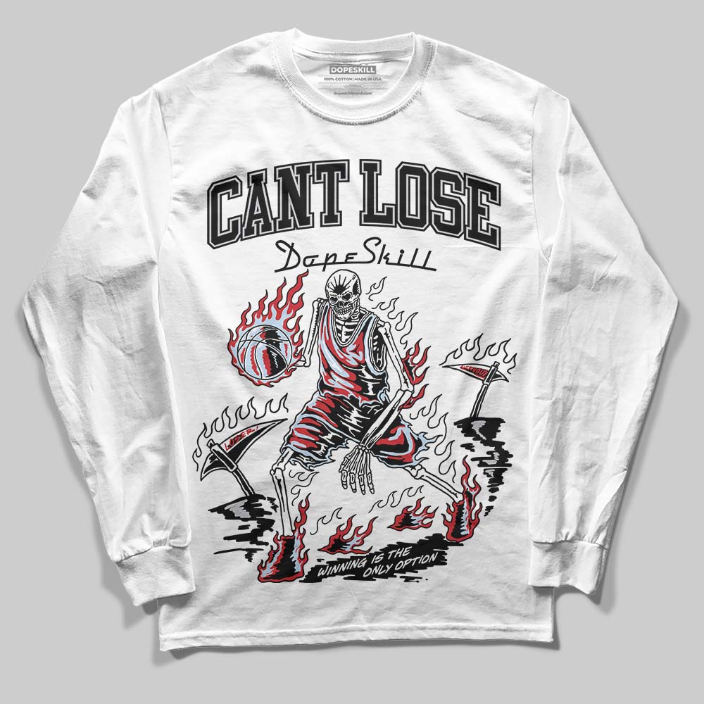 Black Metallic Reimagined 5s DopeSkill Long Sleeve T-Shirt Cant Lose Graphic