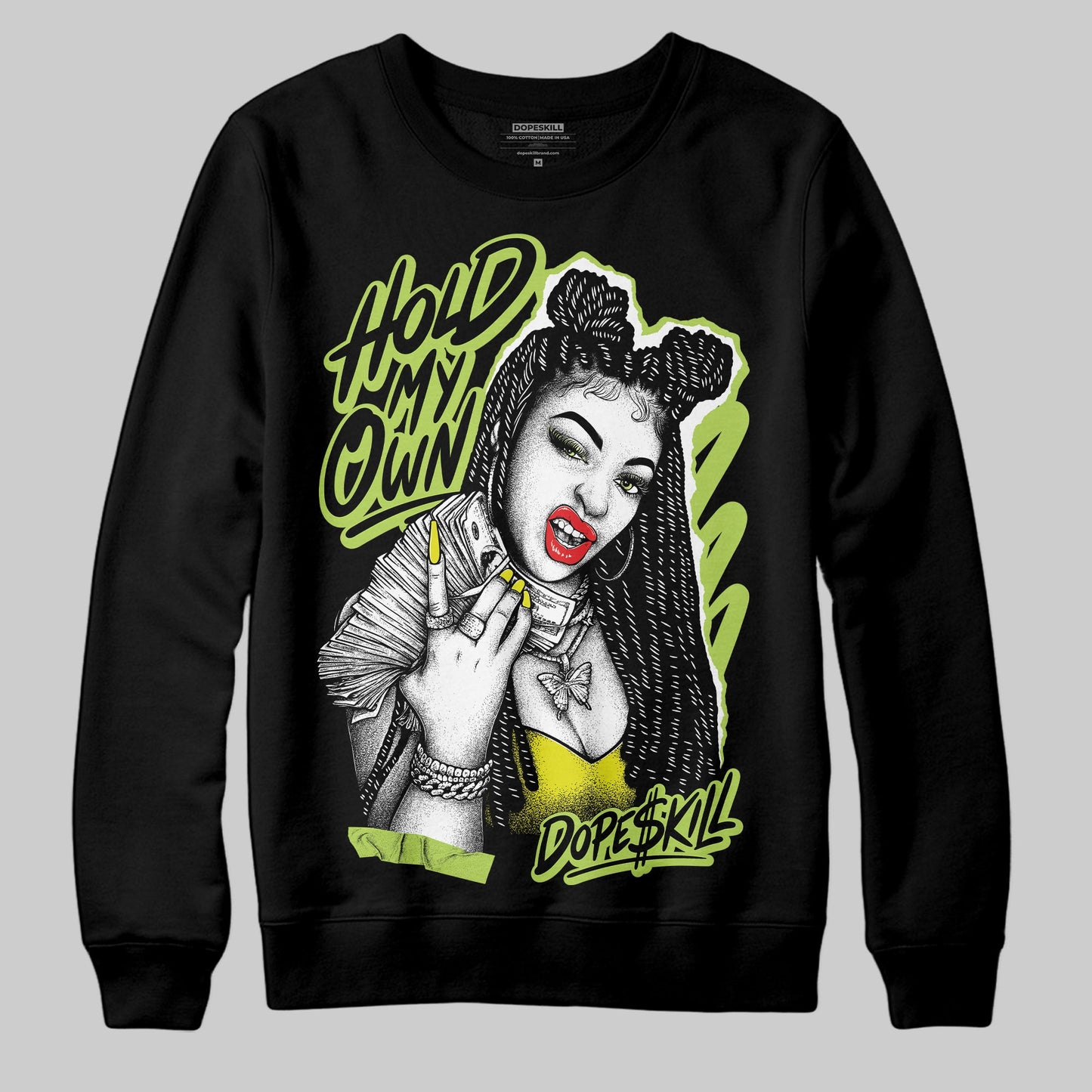 Bright Cactus 13s DopeSkill Sweatshirt New H.M.O Graphic