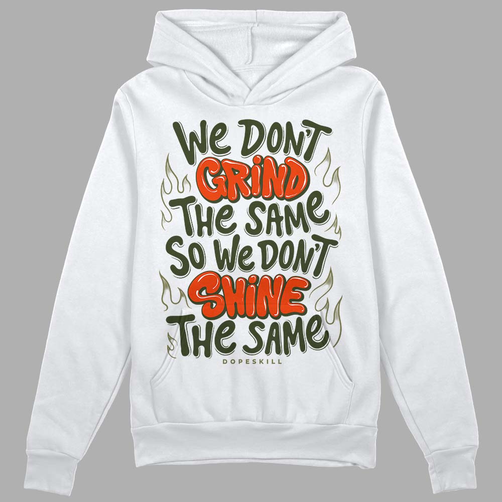 Olive Collection DopeSkill Hoodie Sweatshirt Grind Shine Graphic