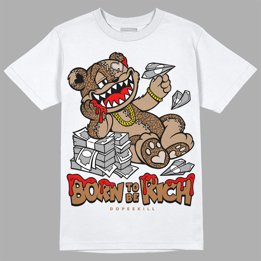 Palomino 3s DopeSkill T-Shirt Born To Be Rich Graphic
