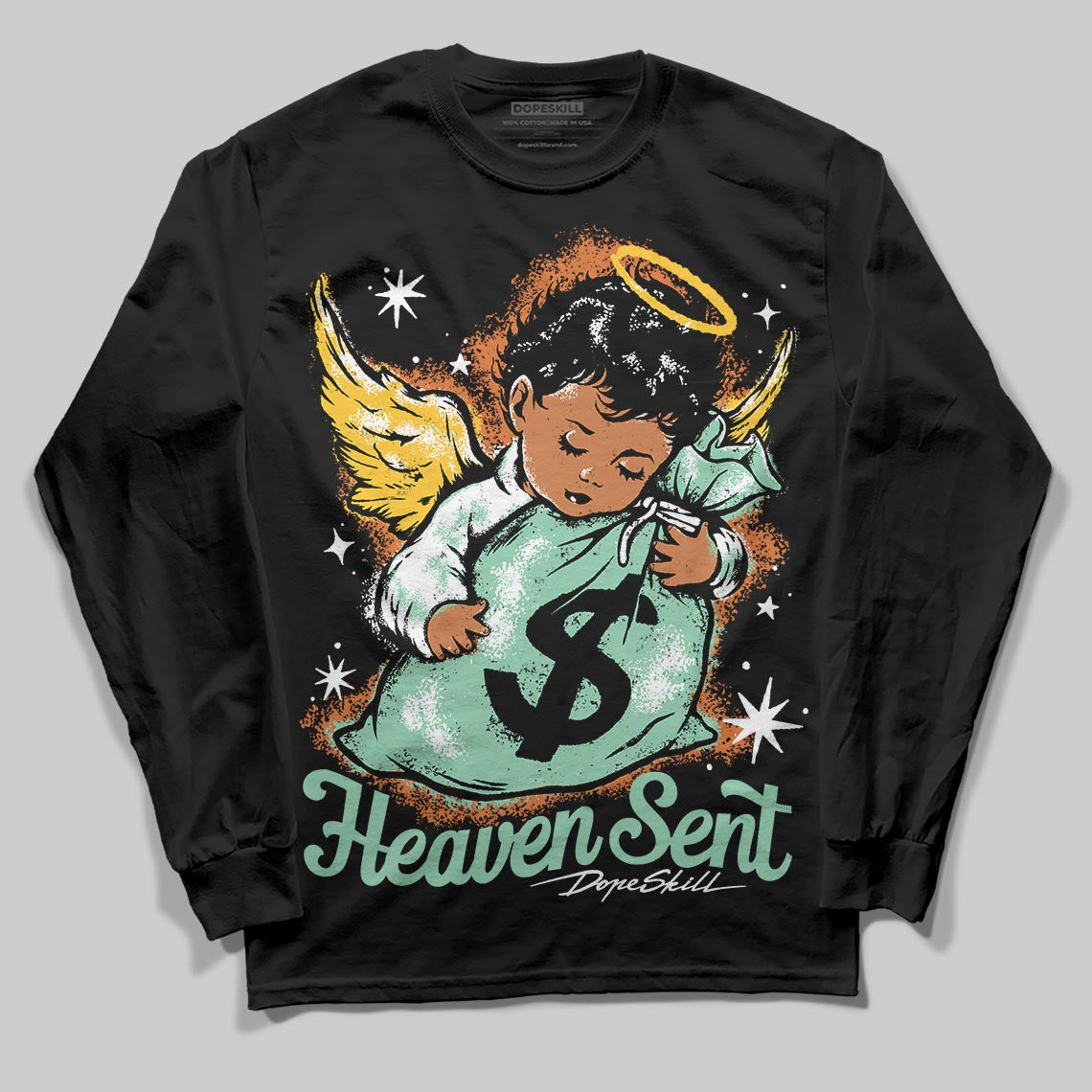 SB Dunk “Rodeo” DopeSkill Long Sleeve T-Shirt Heaven Sent Graphic