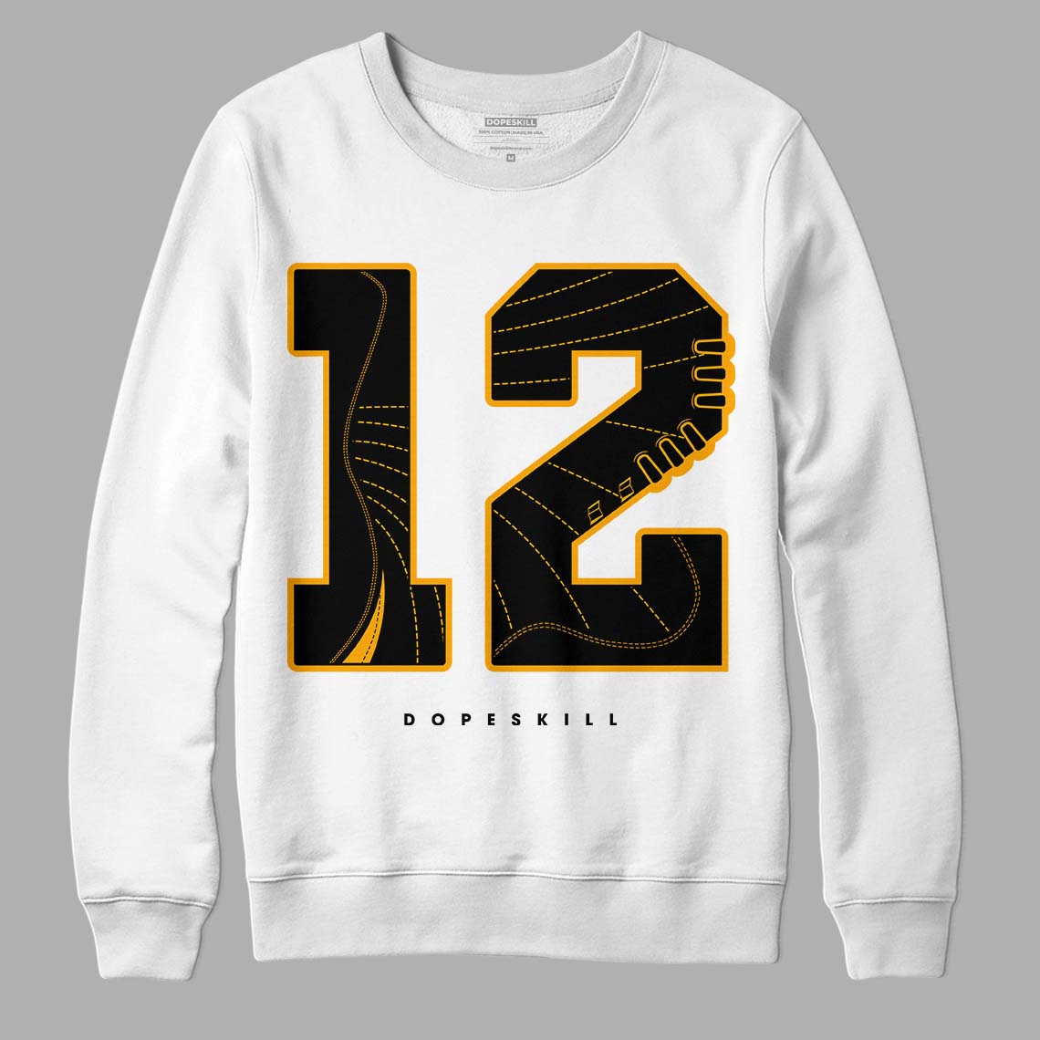 Black Taxi 12s DopeSkill Sweatshirt No.12 Graphic