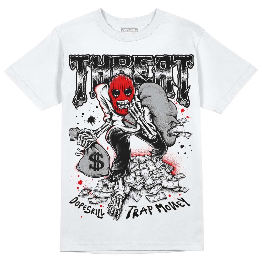 Dunk Panda White Black DopeSkill T-Shirt Threat Graphic