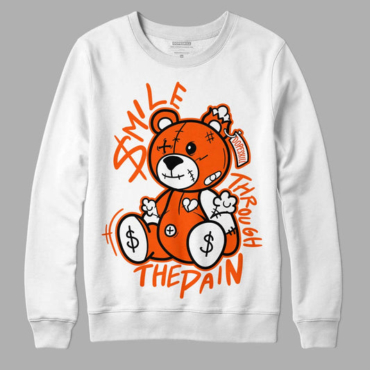 Orange Milk DopeSkill Sweatshirt BEAN Graphic