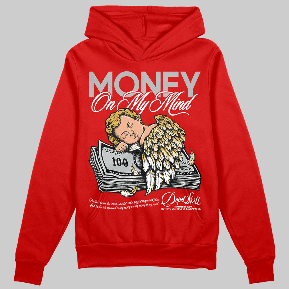 Bred Velvet 11s DopeSkill Red Hoodie Sweatshirt MOMM Graphic