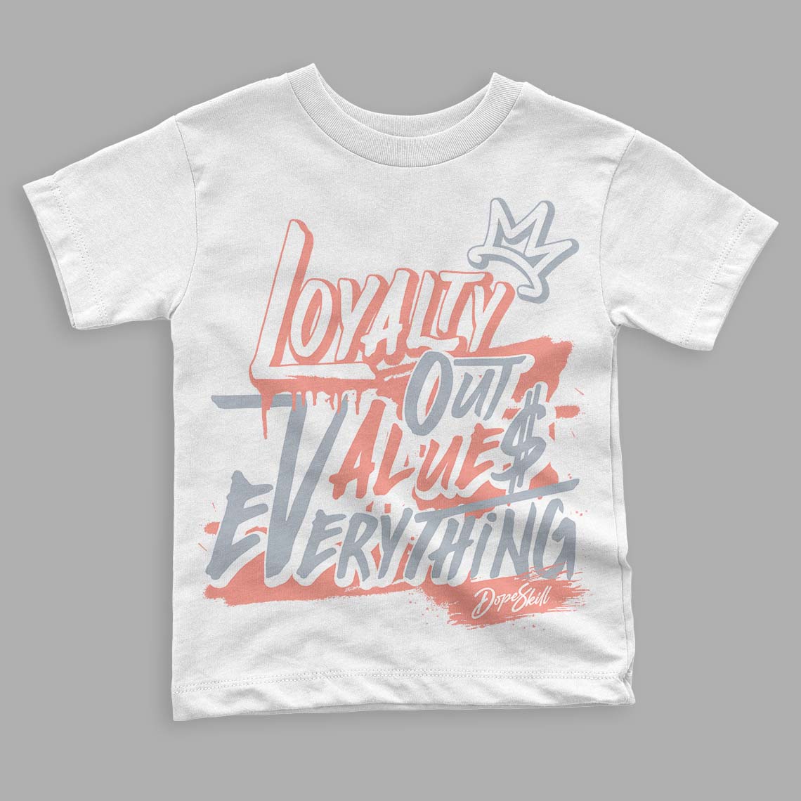 Crimson Bliss 5s DopeSkill Toddler Kids T-shirt LOVE Graphic