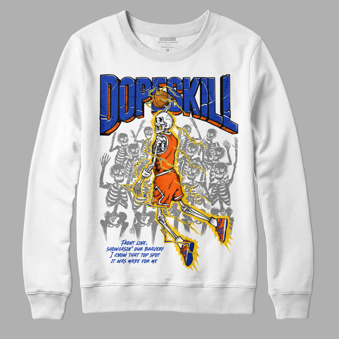 Dunk Low Futura Orange Blaze DopeSkill Sweatshirt Thunder Dunk Graphic