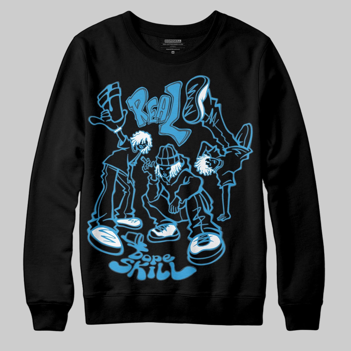 UNC Reimagined 1s DopeSkill Sweatshirt Real Y2K Players Graphic
