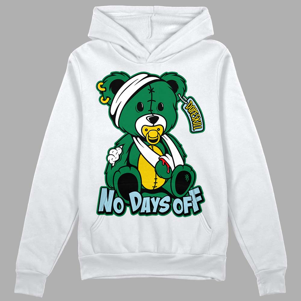 Lucky Green 5s DopeSkill Hoodie Sweatshirt Hurt Bear Graphic