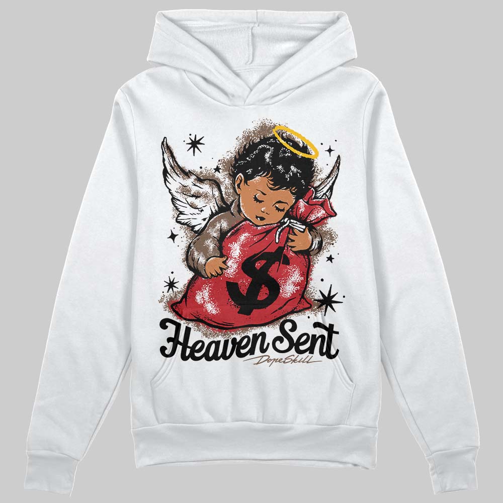 Olive 9s DopeSkill Hoodie Sweatshirt Heaven Sent Graphic