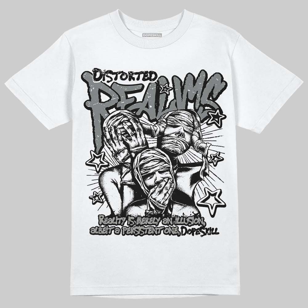 Cool Grey 9s DopeSkill T-Shirt Distorted Realms Graphic
