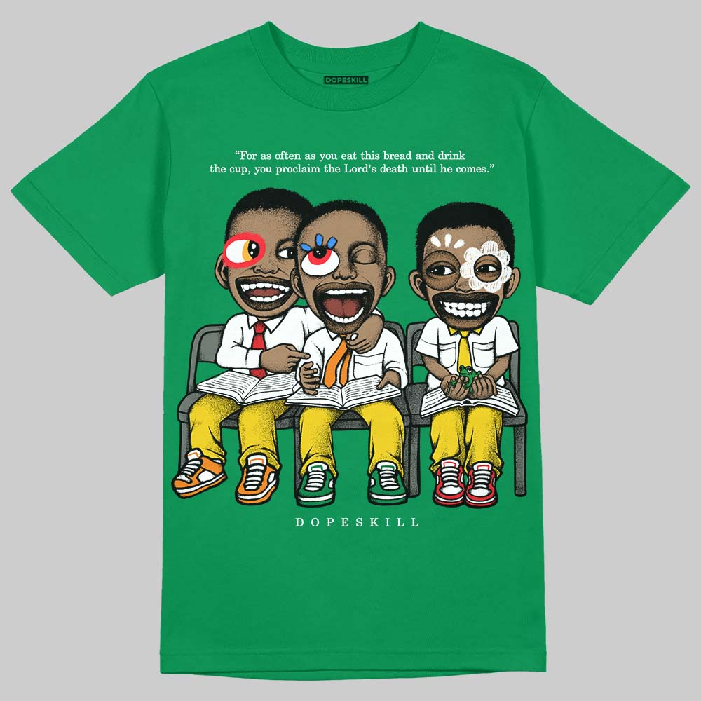 Lucky Green 5s DopeSkill T-Shirt First Sunday Graphic