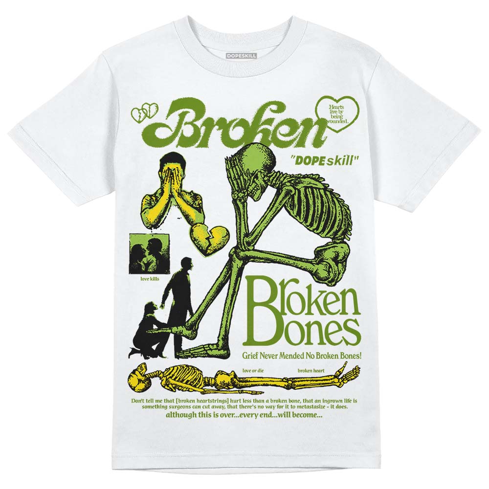 Dunk 'Chlorophyll' DopeSkill T-Shirt Broken Bones Graphic