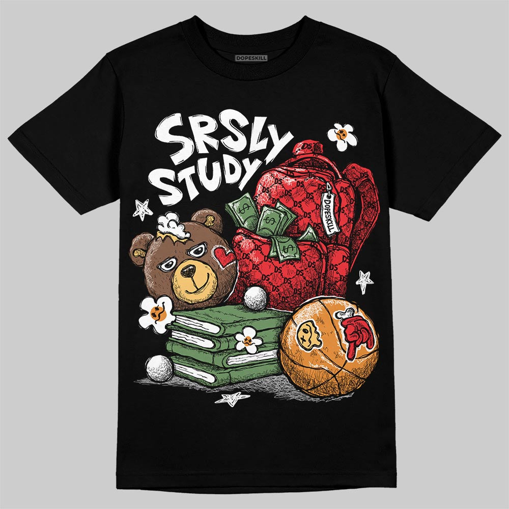 Black and White Collection DopeSkill T-Shirt SRSLY Study Graphic