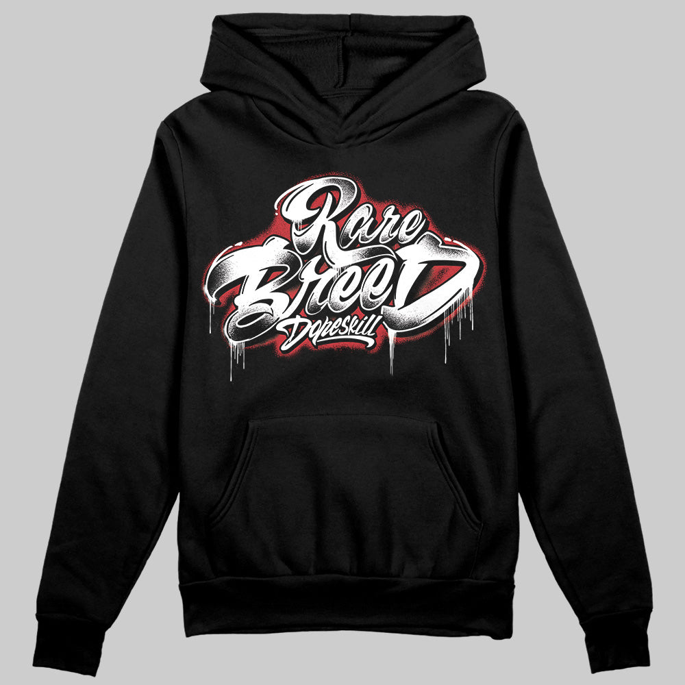 Bred Velvet 11s DopeSkill Hoodie Sweatshirt Rare Breed Type Graphic