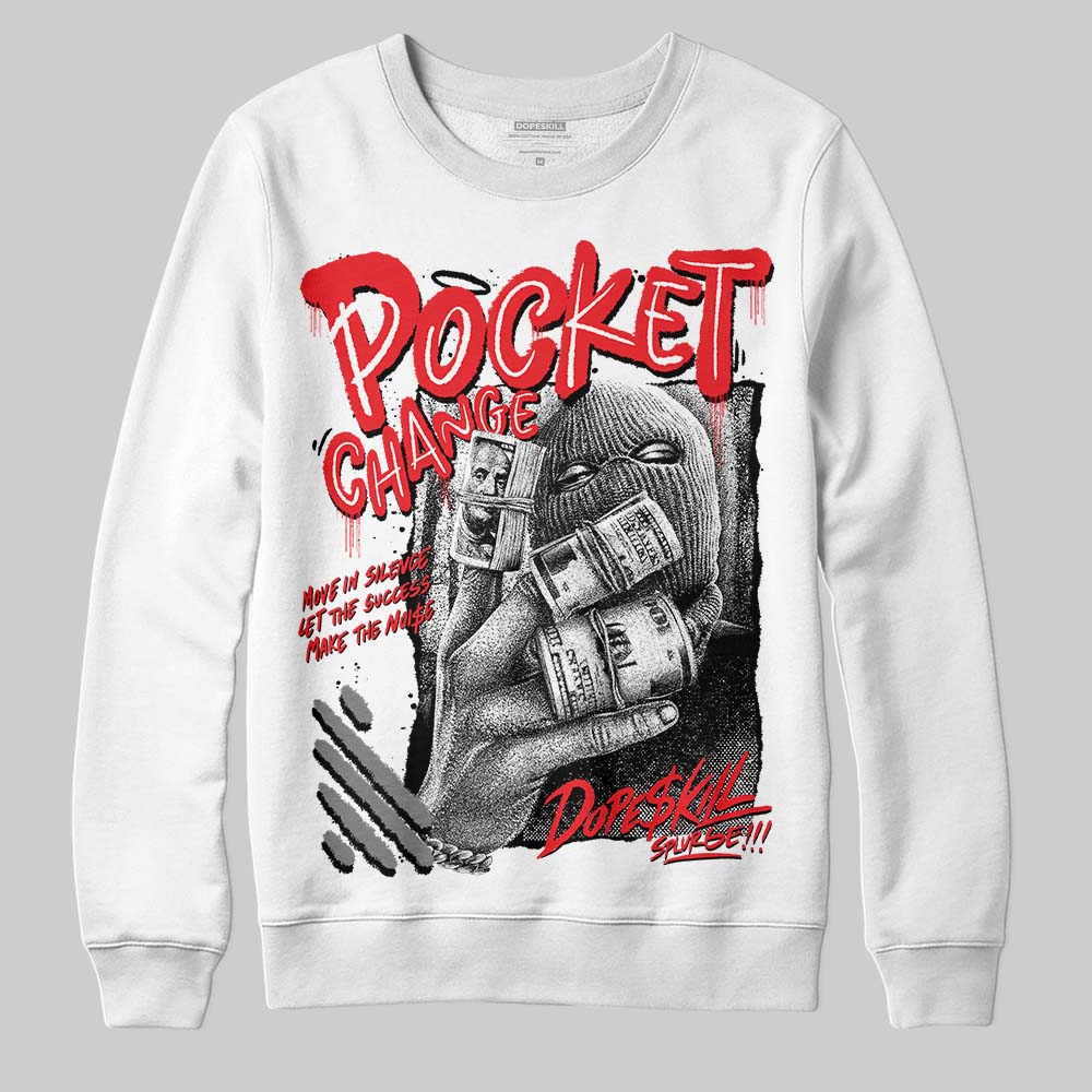 Grey Collection DopeSkill Sweatshirt Pocket Change Graphic