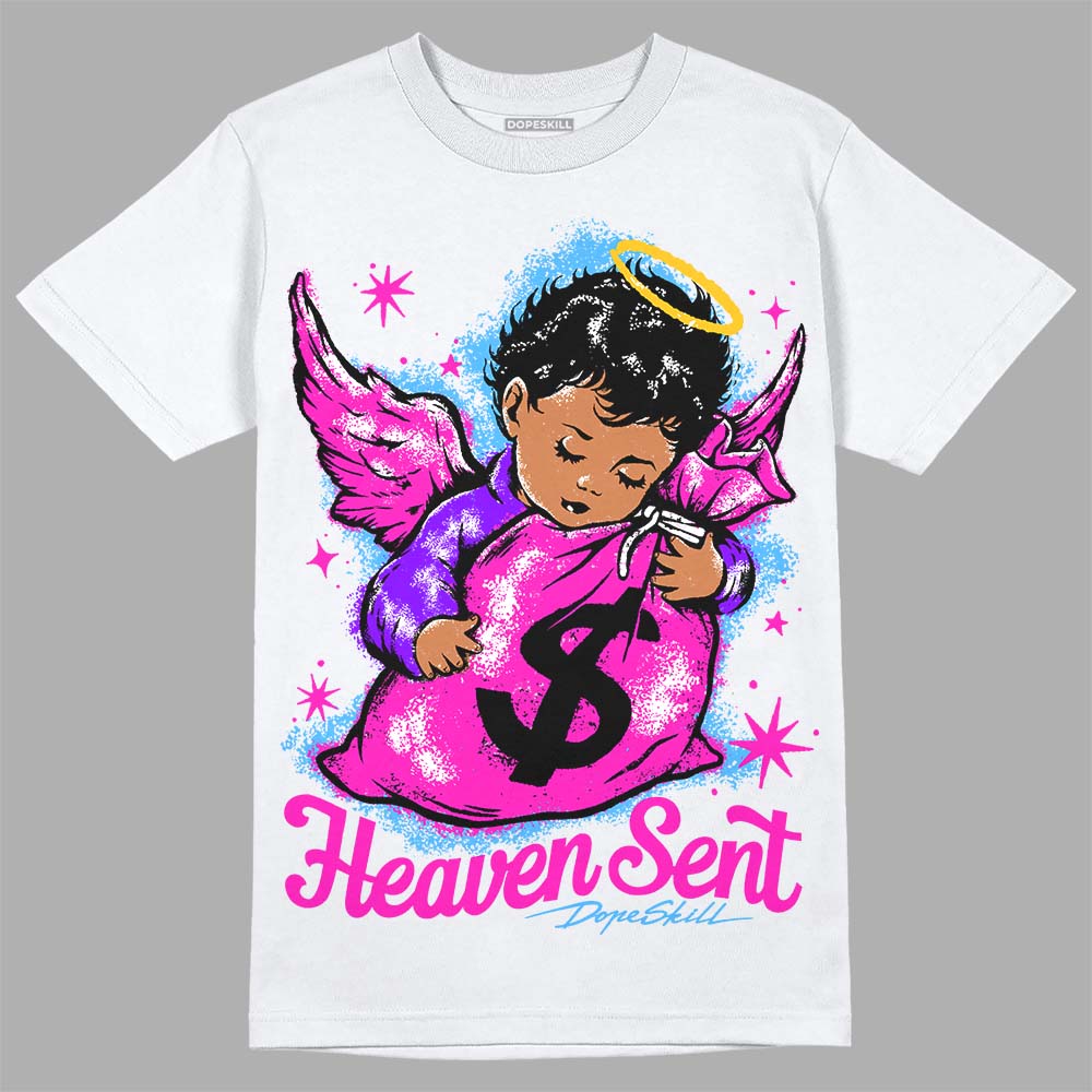 Dunk Active Fuchsia DopeSkill T-Shirt Heaven Sent Graphic