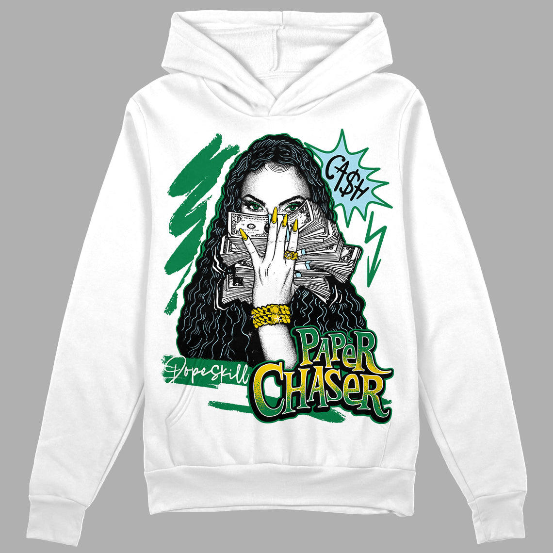 Lucky Green 5s DopeSkill Hoodie Sweatshirt NPC Graphic