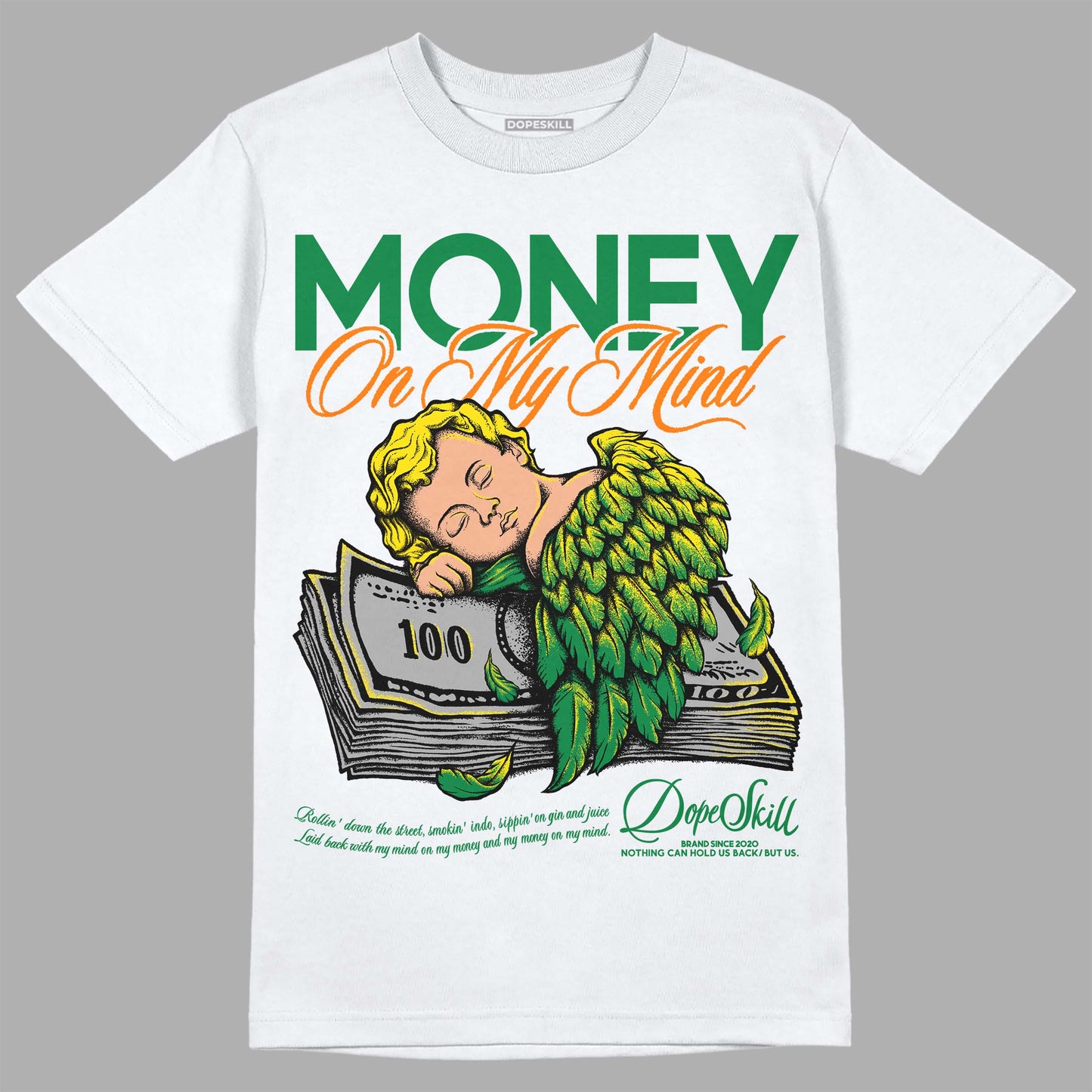 Dunk Low Reverse Brazil DopeSkill T-Shirt MOMM Graphic