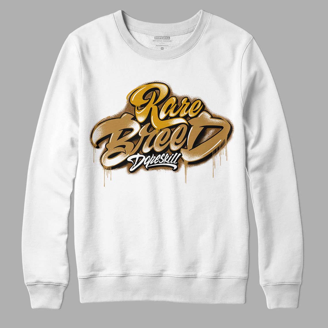 Wheat 13s DopeSkill Sweatshirt Rare Breed Type Graphic