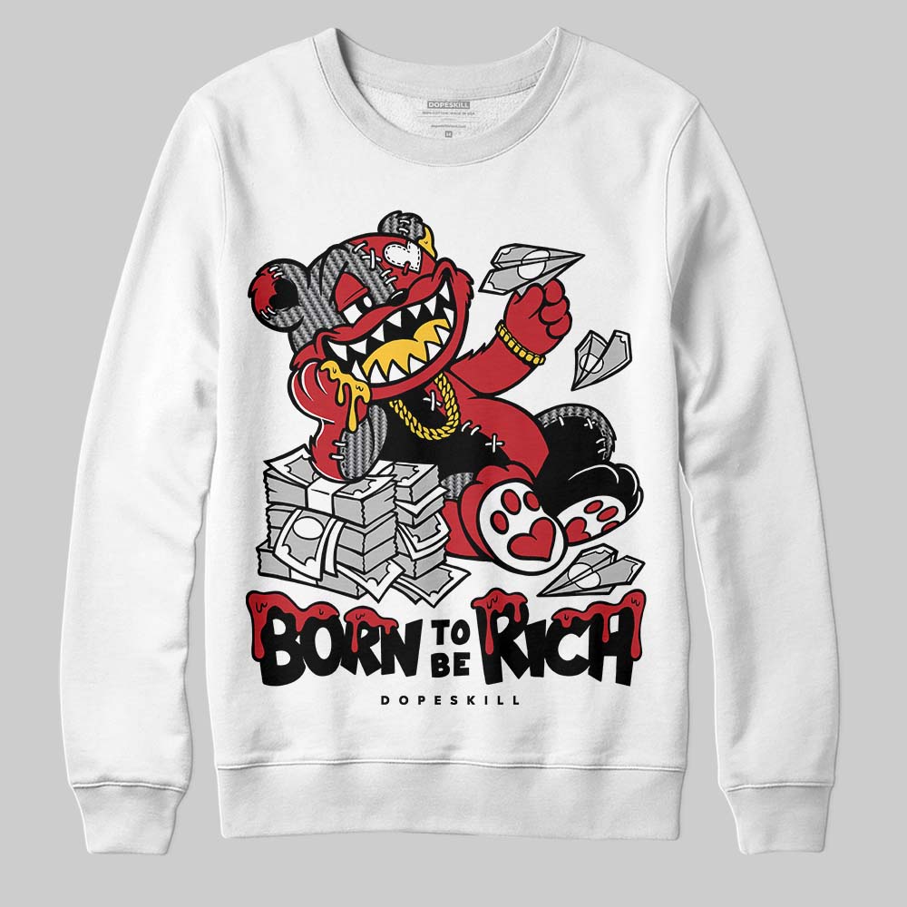 Ferrari 14s DopeSkill Sweatshirt Born To Be Rich Graphic