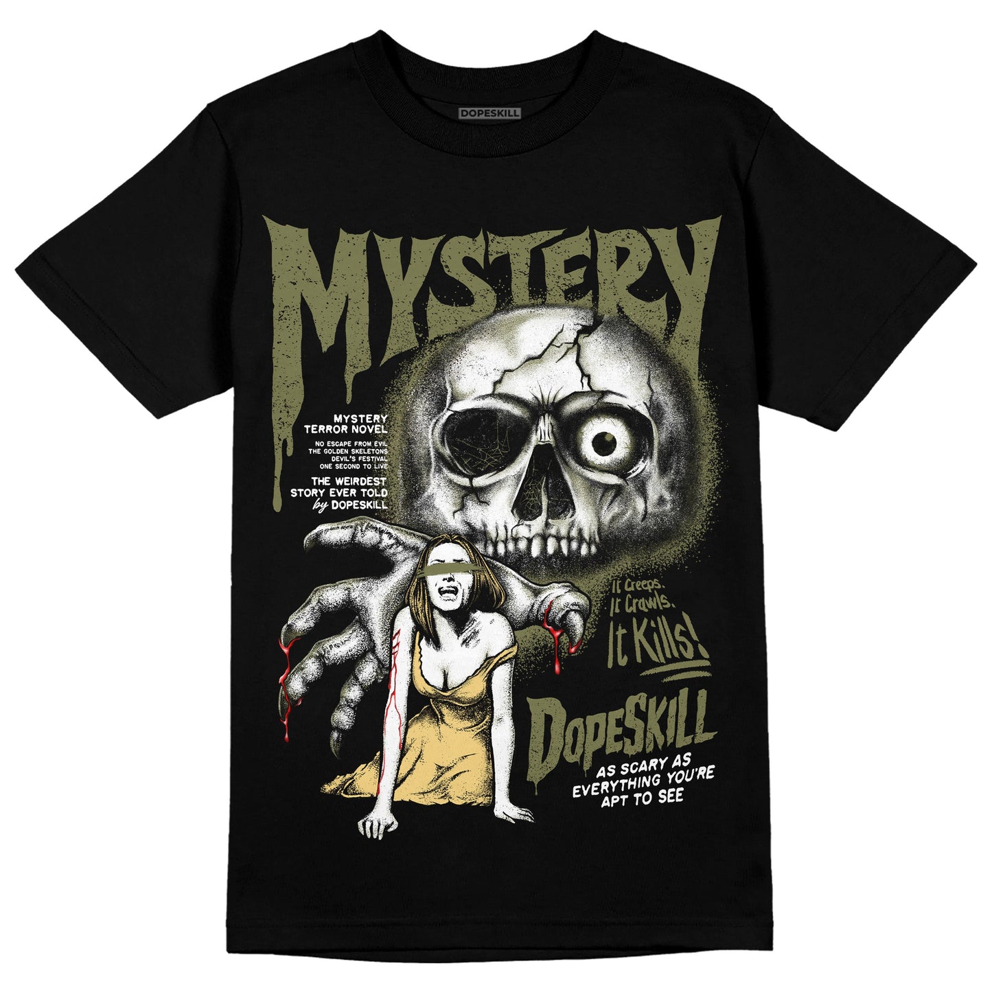 Craft Olive 4s DopeSkill T-Shirt Mystery Ghostly Grasp Graphic