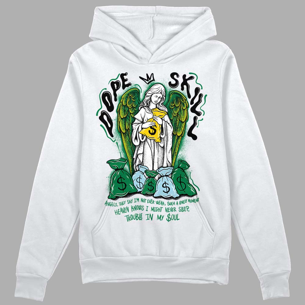 Lucky Green 5s DopeSkill Hoodie Sweatshirt Angels Graphic