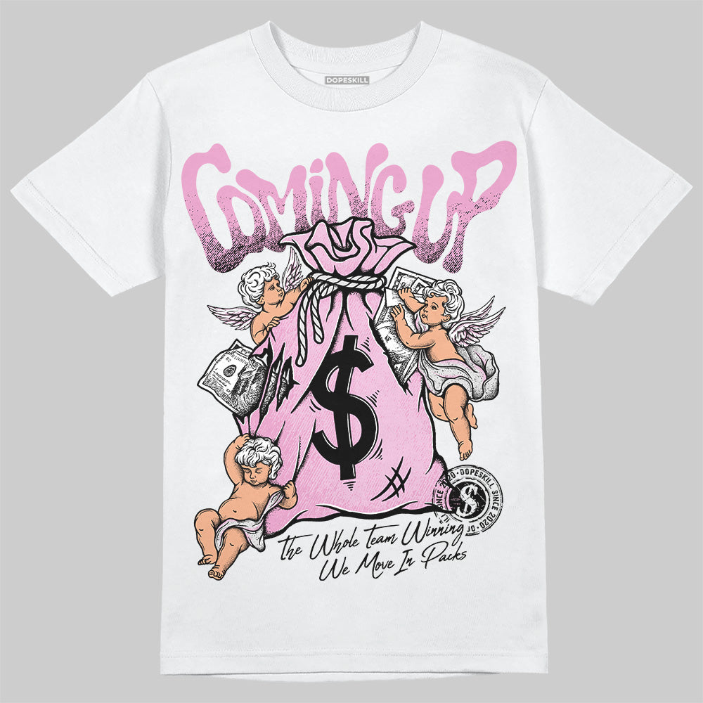 Orchid 4s DopeSkill T-Shirt Money Bag Coming Up Graphic