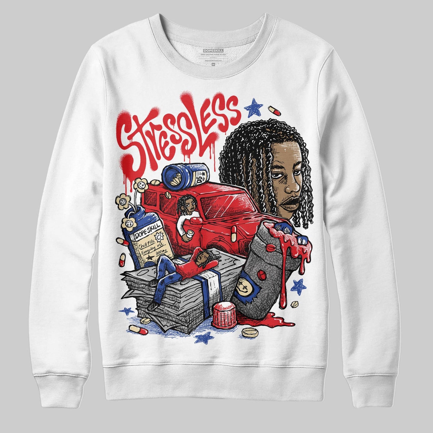Seoul 2.0 3s DopeSkill Sweatshirt Stressless Graphic