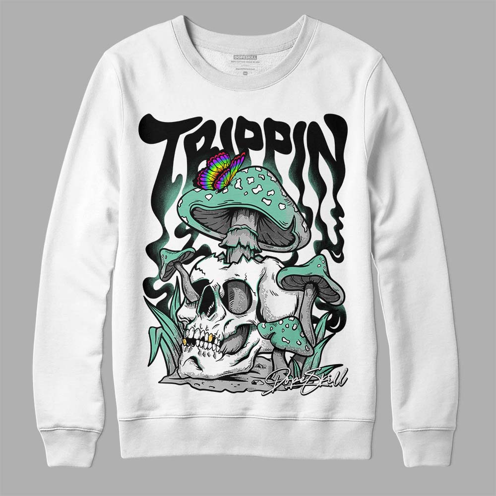 Green Glow 3s DopeSkill Sweatshirt Trippin Graphic