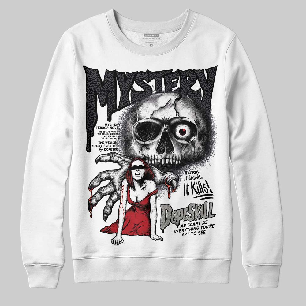 Black Cat 3s DopeSkill Sweatshirt Mystery Ghostly Grasp Graphic