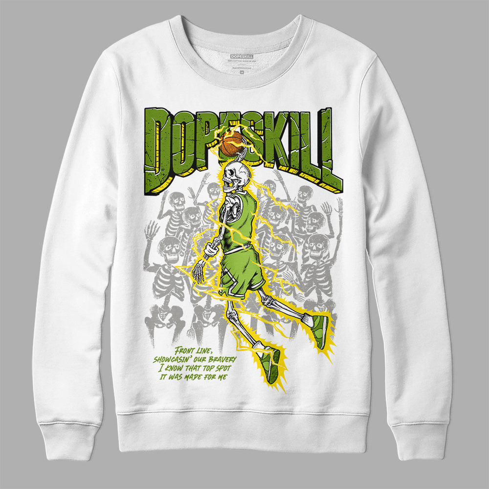 Dunk 'Chlorophyll' DopeSkill Sweatshirt Thunder Dunk Graphic