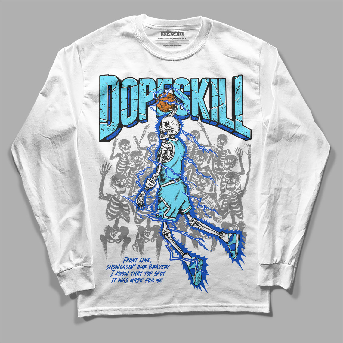 SB Dunk Argon DopeSkill Long Sleeve T-Shirt Thunder Dunk Graphic