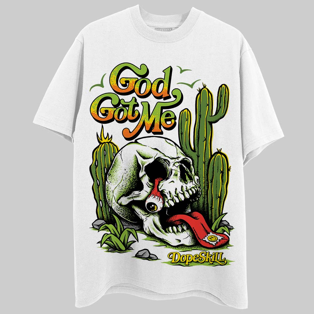 Dunk 'Chlorophyll' DopeSkill T-Shirt God Got Me Graphic