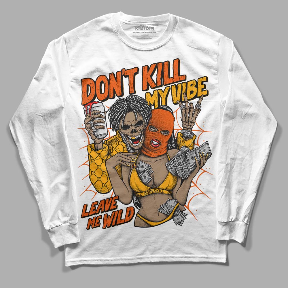 Black Taxi 12s DopeSkill Long Sleeve T-Shirt Don't Kill My Vibe Graphic
