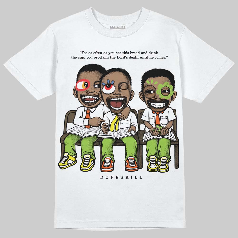 Neon Green Collection DopeSkill T-Shirt First Sunday Graphic