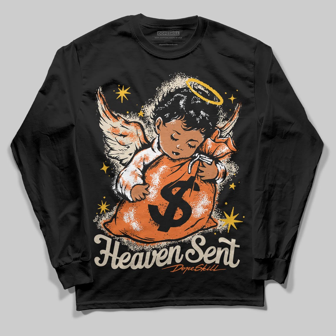 Starfish 3s DopeSkill Long Sleeve T-Shirt Heaven Sent Graphic