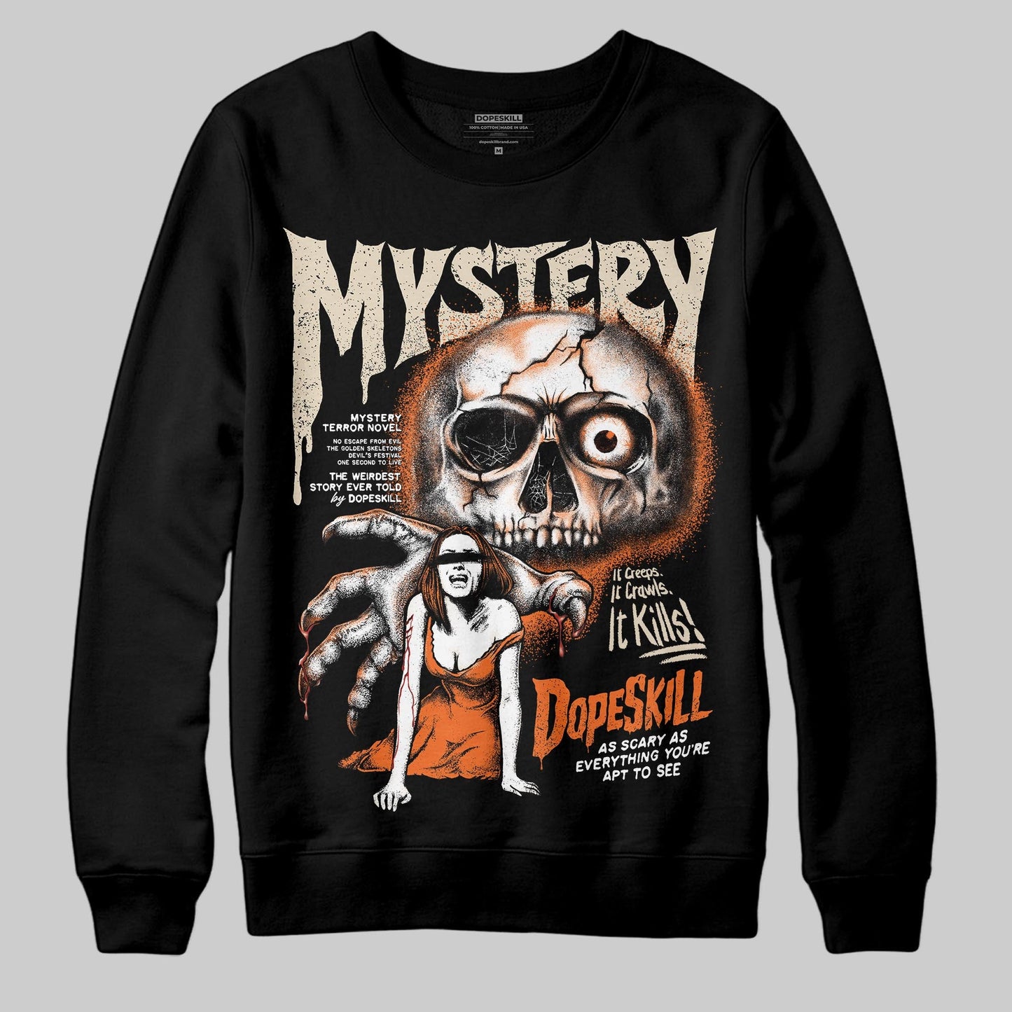 Starfish 3s DopeSkill Sweatshirt Mystery Ghostly Grasp Graphic
