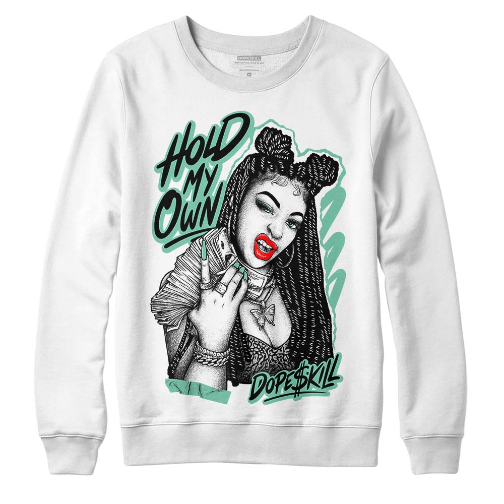 Green Glow 3s DopeSkill Sweatshirt New H.M.O Graphic