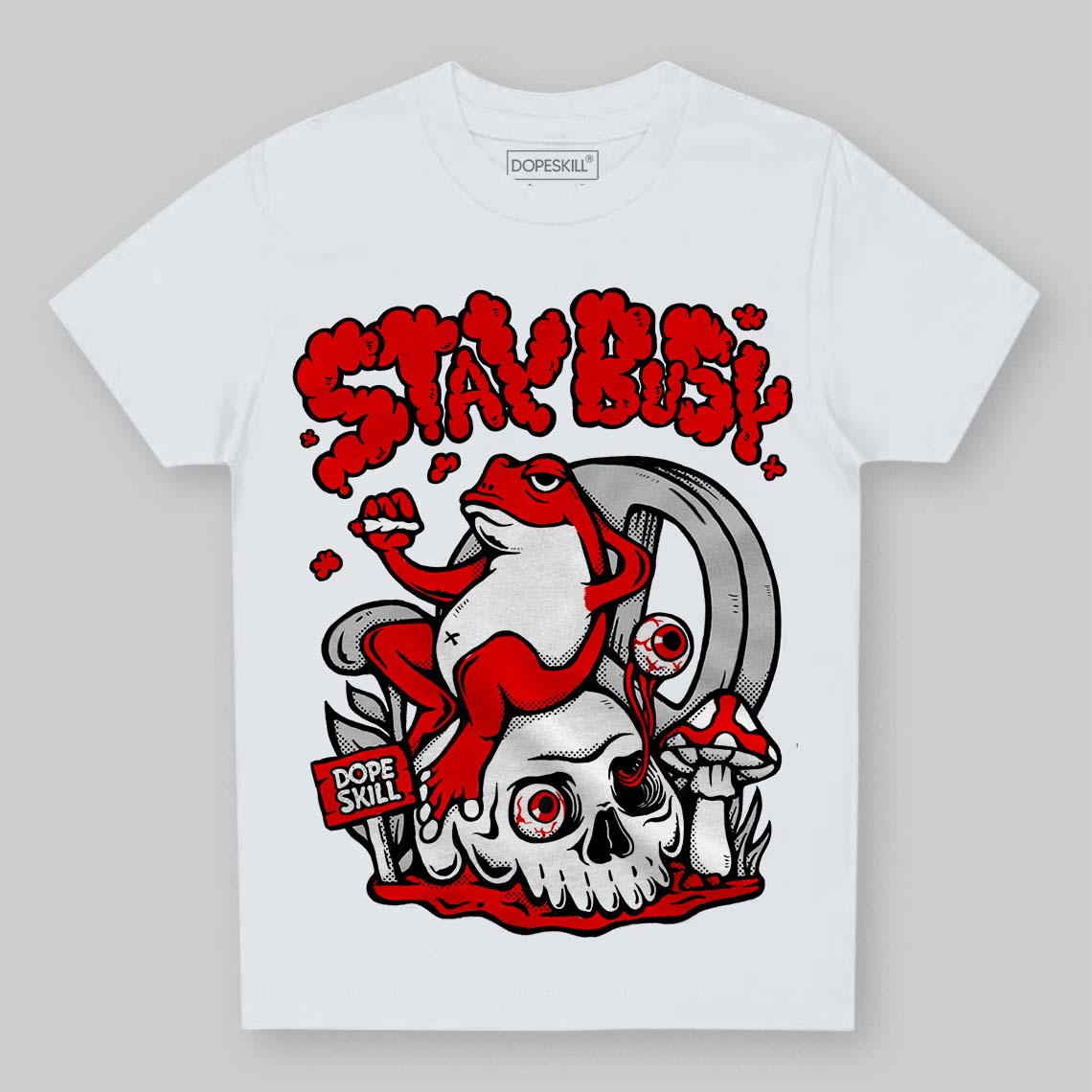 Cherry 12s DopeSkill Toddler Kids T-shirt Stay Busy Graphic